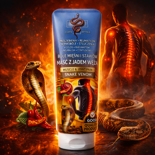 Crema antidurere cu venin de sarpe