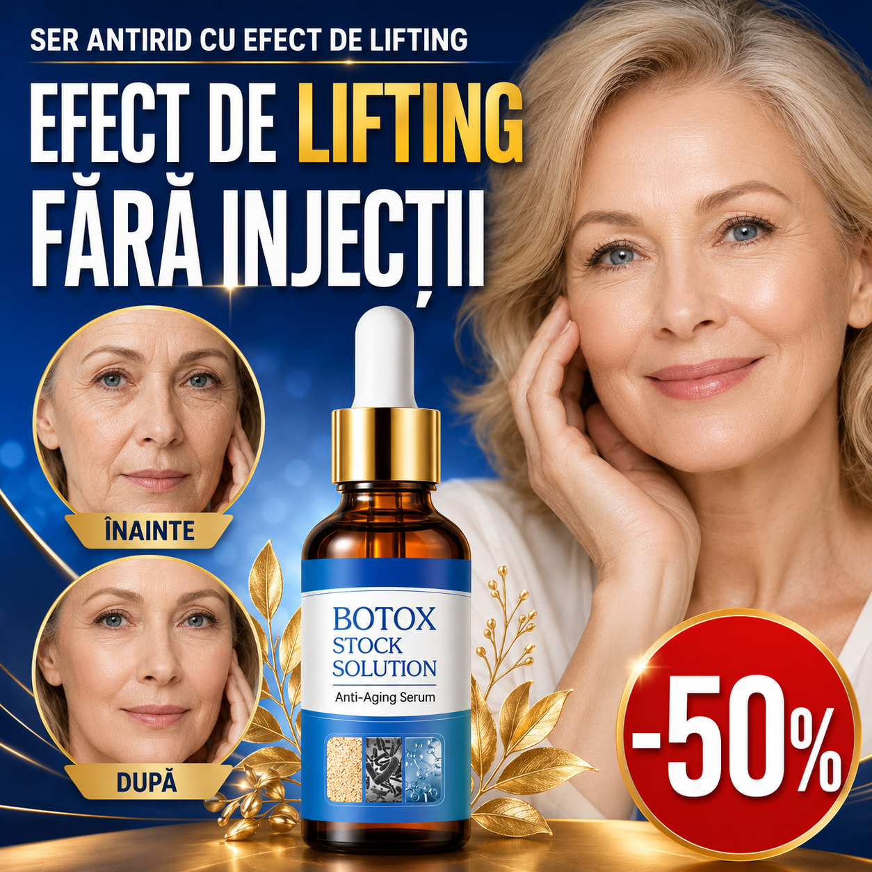 Ser Antirid cu Efect de Lifting